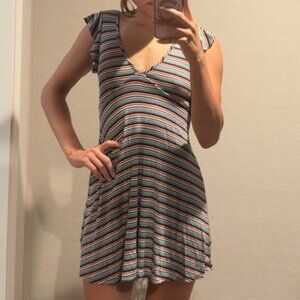 Wild Fable Size Extra Small Colorful Flowy Mini Summer Dress